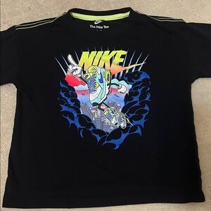 Boys Nike Black Tee